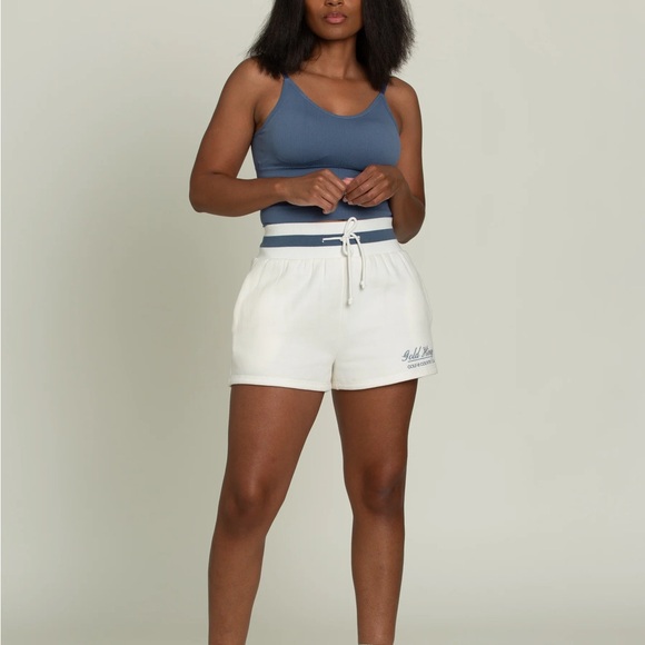 Gold Hinge Country Club Wide Band Sweat Shorts Size XS - Picture 9 of 16